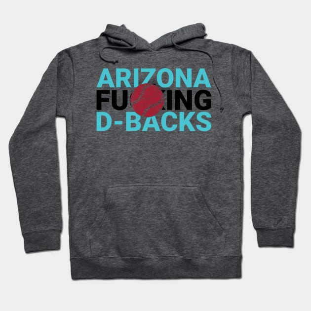 Diamondbacks Represent Hoodie by MarcusCreative